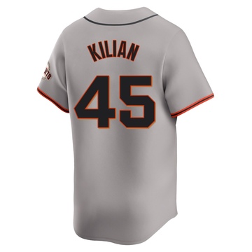 Youth San Francisco Giants Caleb Kilian Gray Away Jersey - Limited