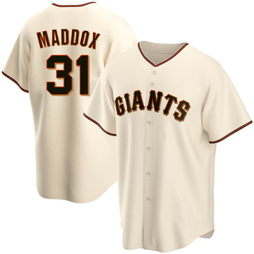 Youth San Francisco Giants Garry Maddox Cream Home Jersey - Replica