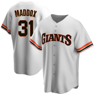 Youth San Francisco Giants Garry Maddox White Home Cooperstown Collection Jersey - Replica