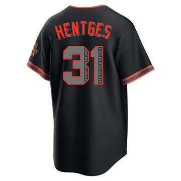 Youth San Francisco Giants Sam Hentges Black Alternate Stadium Jersey - Limited
