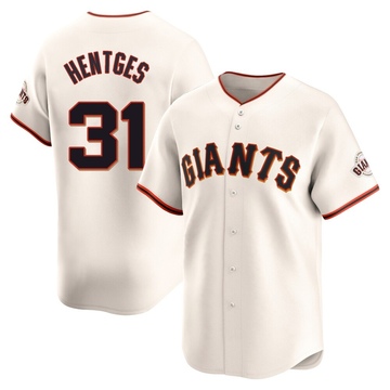 Youth San Francisco Giants Sam Hentges Cream Home Jersey - Limited