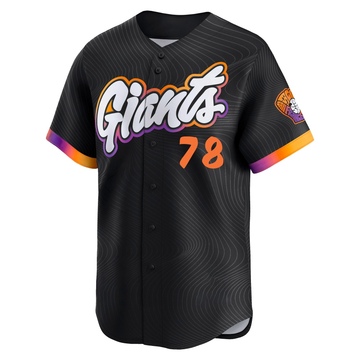 Youth San Francisco Giants Victor Bericoto Anthracite 2025 City Connect Jersey - Limited