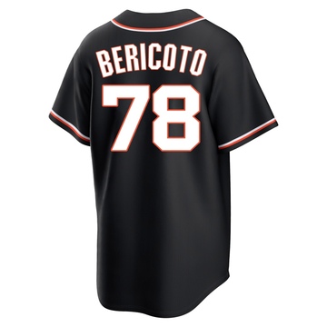 Youth San Francisco Giants Victor Bericoto Black Fashion Out Jersey - Replica