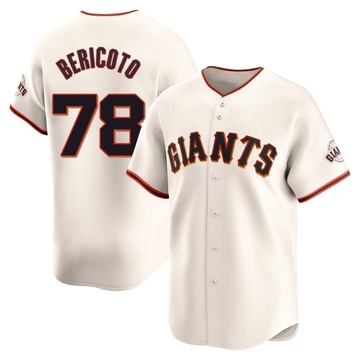 Youth San Francisco Giants Victor Bericoto Cream Home Jersey - Limited
