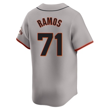 Youth San Francisco Giants Wilkin Ramos Gray Away Jersey - Limited