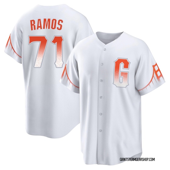 Youth San Francisco Giants Wilkin Ramos White 2021 City Connect Jersey - Replica